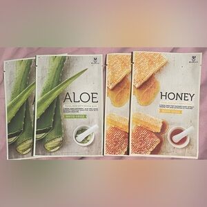 Aloe and Honey Facial Mask Set